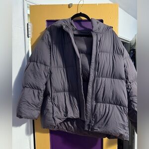 Uniqlo Ultra light down jacket with hood
